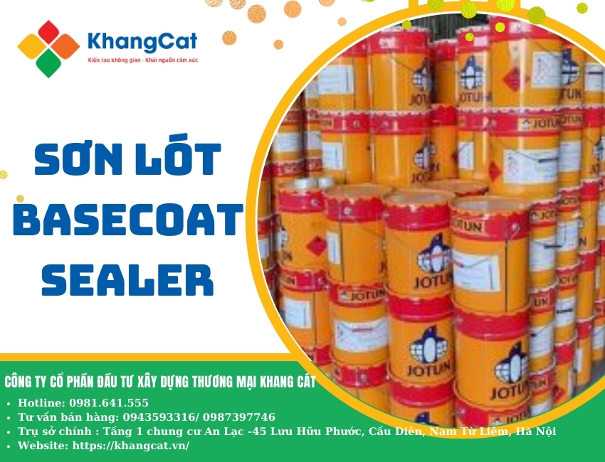 Bí quyết tăng cường độ bền cho bề mặt cùng sơn lót basecoat sealer